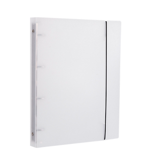 a4活页收纳袋证件文件袋透明打孔文件夹替芯活页芯四孔30孔追星明星片小卡片收纳册样品名片票据收藏保护袋