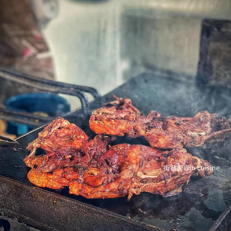 沈阳正宗老式咸鲜铁板大鸡架