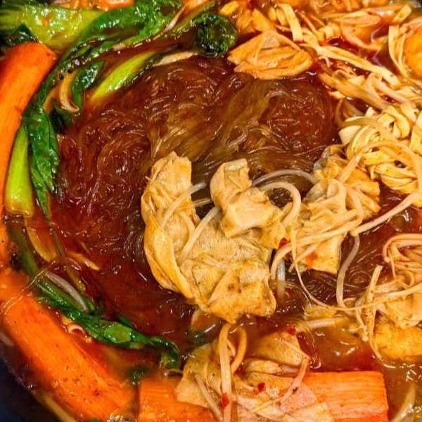 老式麻辣烫料包+豆皮手工粉条
