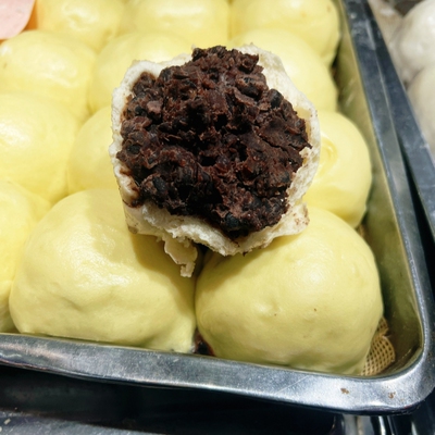 豆沙包早餐夜宵代餐饱腹软糯香甜