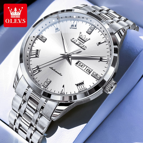 【五年换新】男士机械表防水夜光