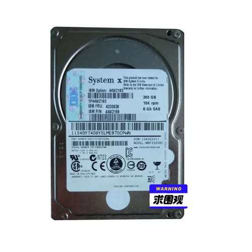 议价IBM 42D0638 300GB 10000RPM SAS可维修