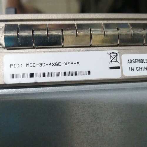 议价MIC-3D-4XGE-XFP-A可维修