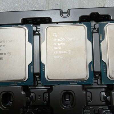 议价i5 12400 到货 200颗 12100 12600k可维修
