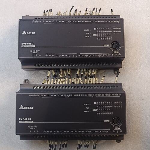 议价台达PLC模块： DVP40EC00T3三个实物拍两个功可维修