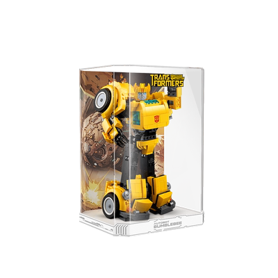 LYB乐一百适用乐高10338变形金刚大黄蜂汽车亚克力展示盒透明防尘