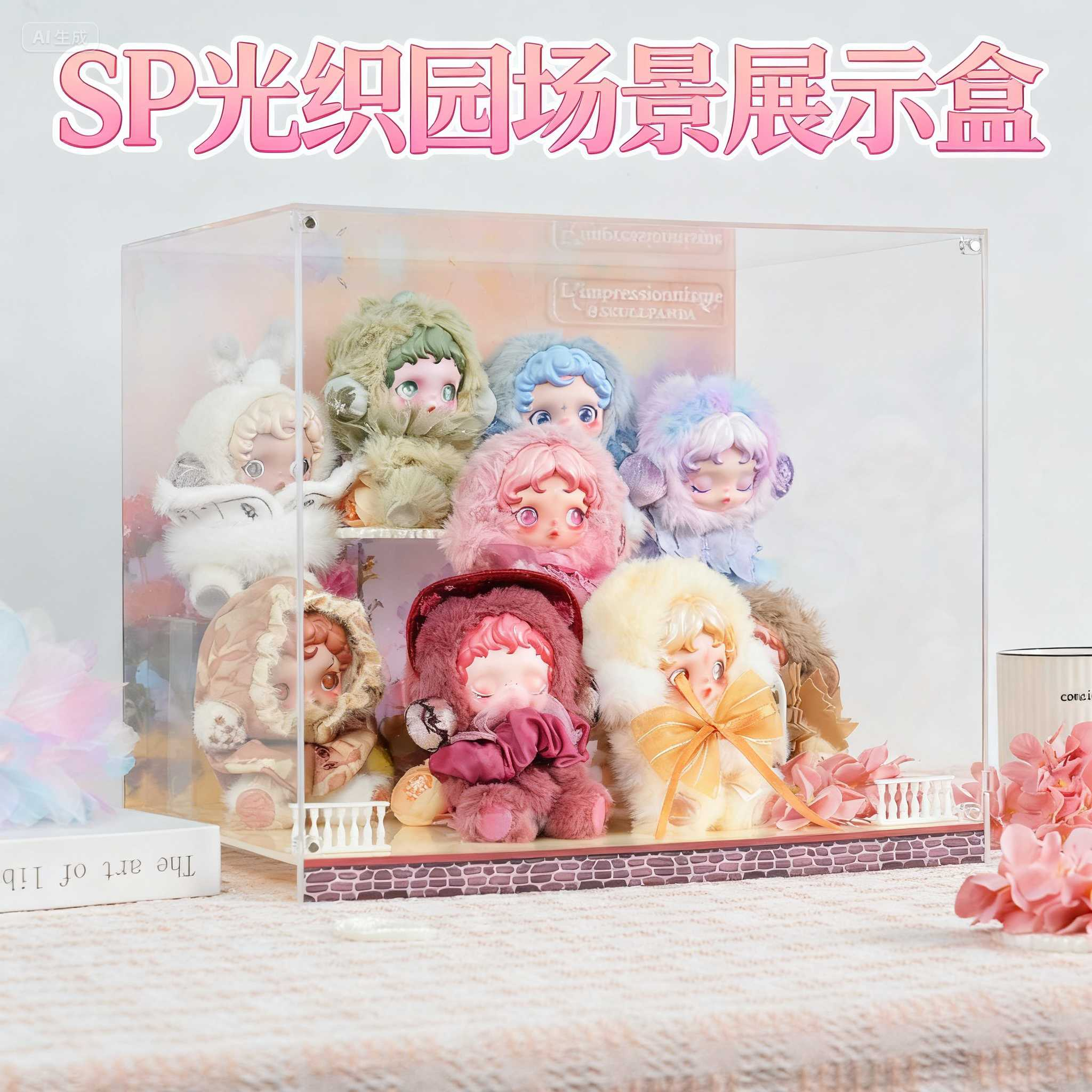 适用SP光织园系列展示盒