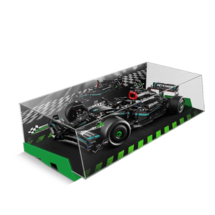 LYB适用乐高机械组系列42171奔驰梅赛德斯F1方程式亚克力展示盒