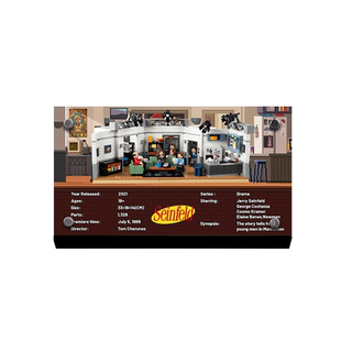 light your bricks适用乐高21328宋飞正传展示铭牌积木模型亚克力