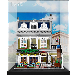 LYB适用乐高10243巴黎餐厅 创意百变高手系列 亚克力展示盒防尘罩