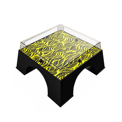 LYB乐一百适用乐高10307埃菲尔铁塔底座悬浮灯光展示柜防尘罩灯饰