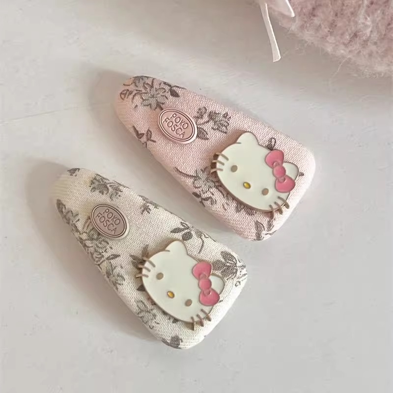 卡通kt猫侧边夹发夹头饰