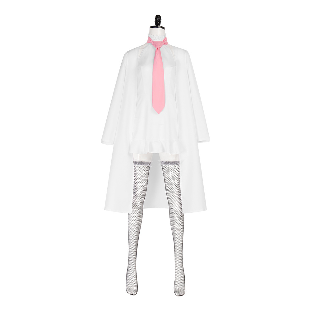 潮流爆款 海贼王斯图西 cos 服白色连衣裙套装万圣节舞台演出服