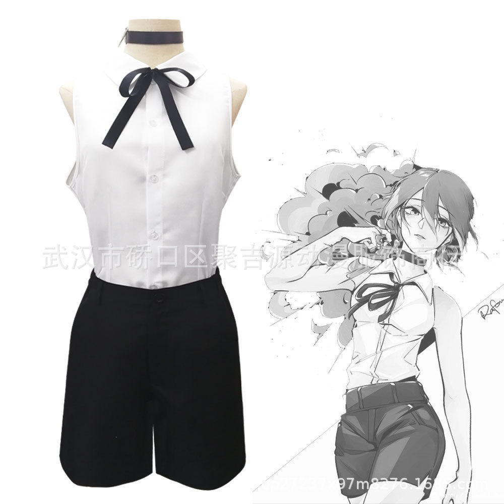 新款 聚吉源电锯人链锯人play 炸弹恶魔蕾塞 cos服装全套女动漫