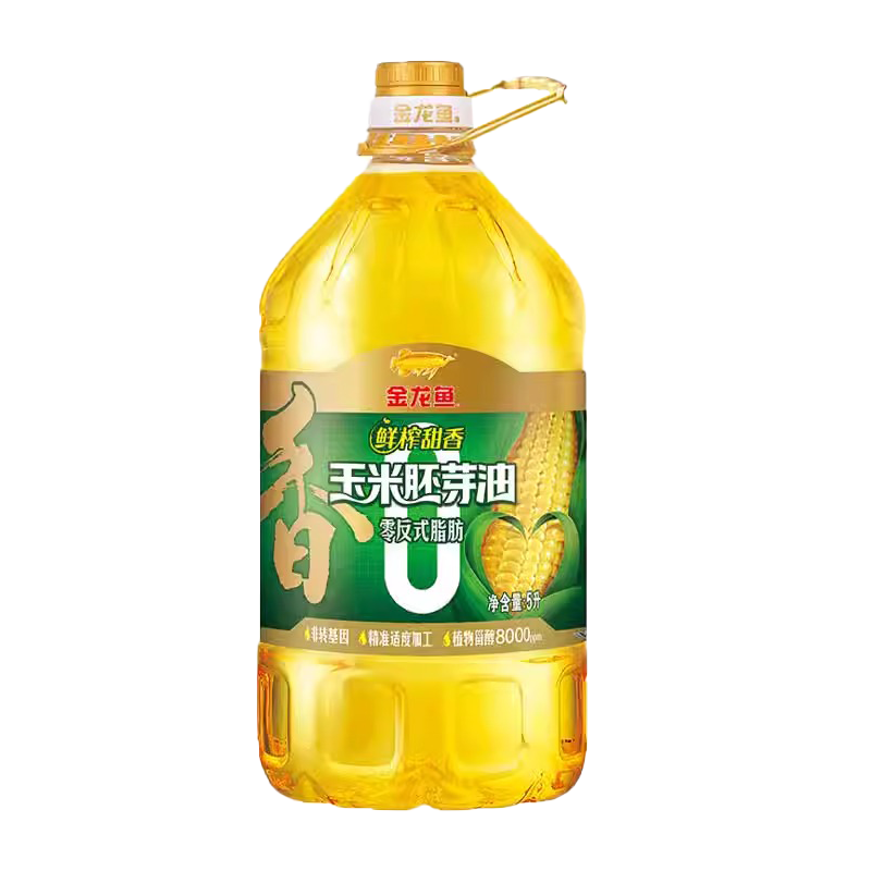 金龙鱼压榨甜香玉米油非转基因