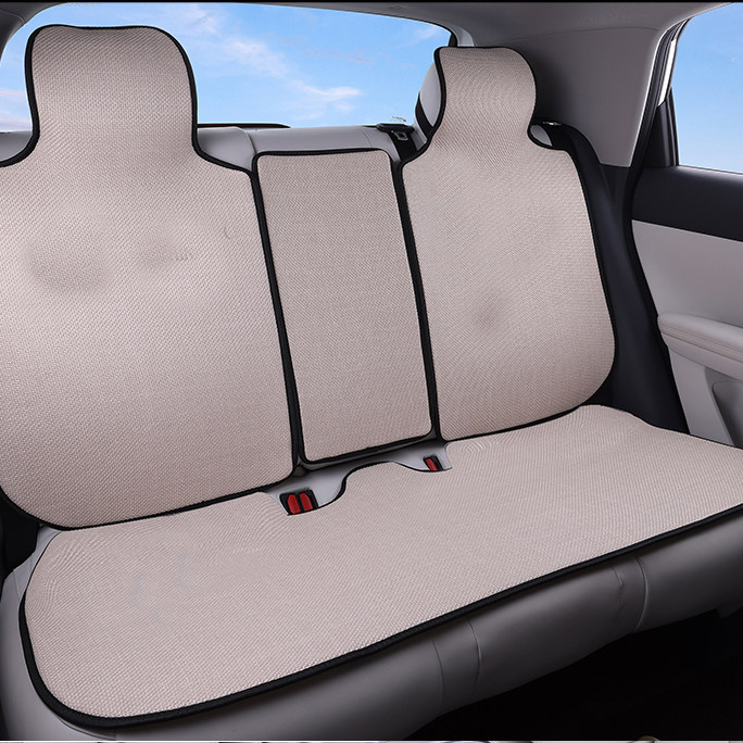 适用于吉利星愿汽车坐垫四季通用夏季布艺透气星愿专用汽车座垫套