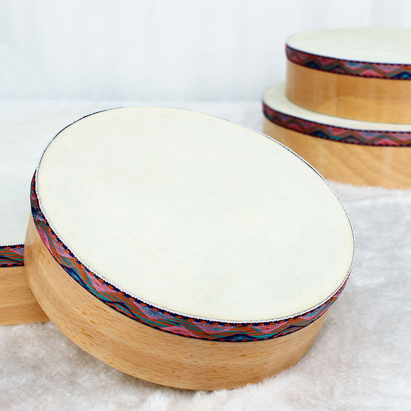 儿童新疆舞蹈考级奥尔夫专业打击乐器手拍鼓手摇铃鼓幼儿园老师用