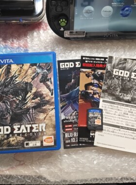 PSV游戏卡带噬神者《God Eater Resurrection》日版正版