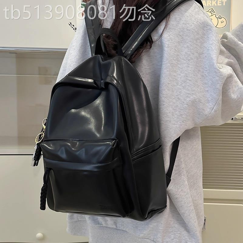 日本GP高级感揹包时尚简约上课包包新潮休闲 双肩包大容量学生女