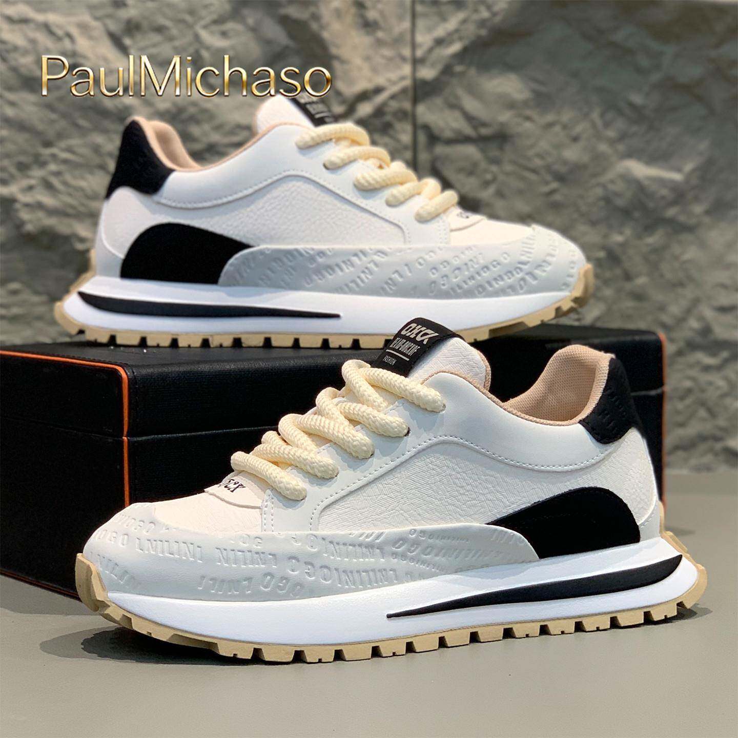 男士老爹鞋2025新款冬季厚底增高阿甘鞋轻便软底运动休闲鞋子男款