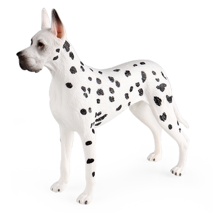仿真柴犬可爱桌面摆件车载玩具狗模型高加索牧羊猎狐梗纽波利顿犬