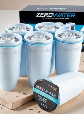 ZeroWater 净水器5级过滤水芯滤水过滤器美国代购配件水质软化