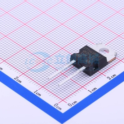 快恢复/超快恢复二极管 STTH15R06D ITO-220AC ST(意法半导体)