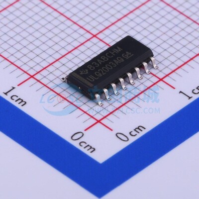 达林顿晶体管阵列 ULQ2003AQDRQ1 SOIC-16 TI/德州 电子元件配单