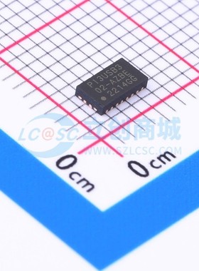 信号开关/多路复用器 PI3USB302-AZBEX TQFN-20 DIODES(美台)