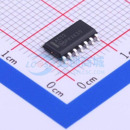 逻辑门 74AC32SC SOP-14 onsemi(安森美) 电子元器件配单