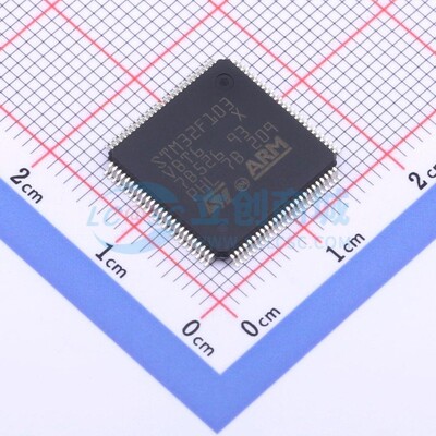 单片机(MCU/MPU/SOC) STM32F103VBT6TR LQFP-100 ST(意法半导体)