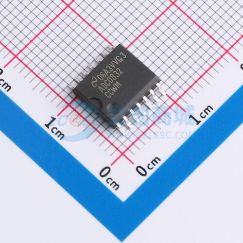 模数转换芯片ADC ADC0832CCWMX/NOPB SOIC-14 TI/德州 电子元器件