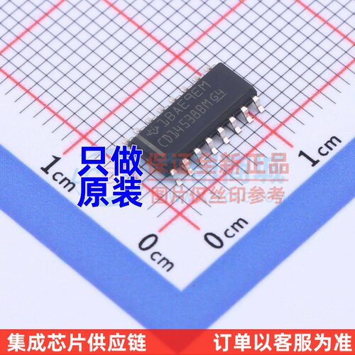 单稳态多谐振荡器 CD14538BMT SOIC-16 TI/德州 电子元件原装正品