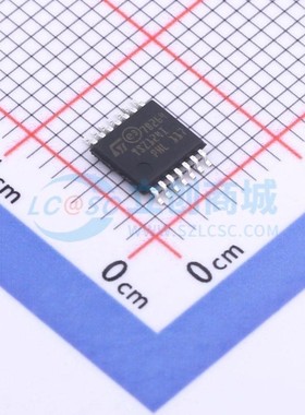 运算放大器 TSZ124IPT TSSOP-14 ST(意法半导体) 电子元器件 原装