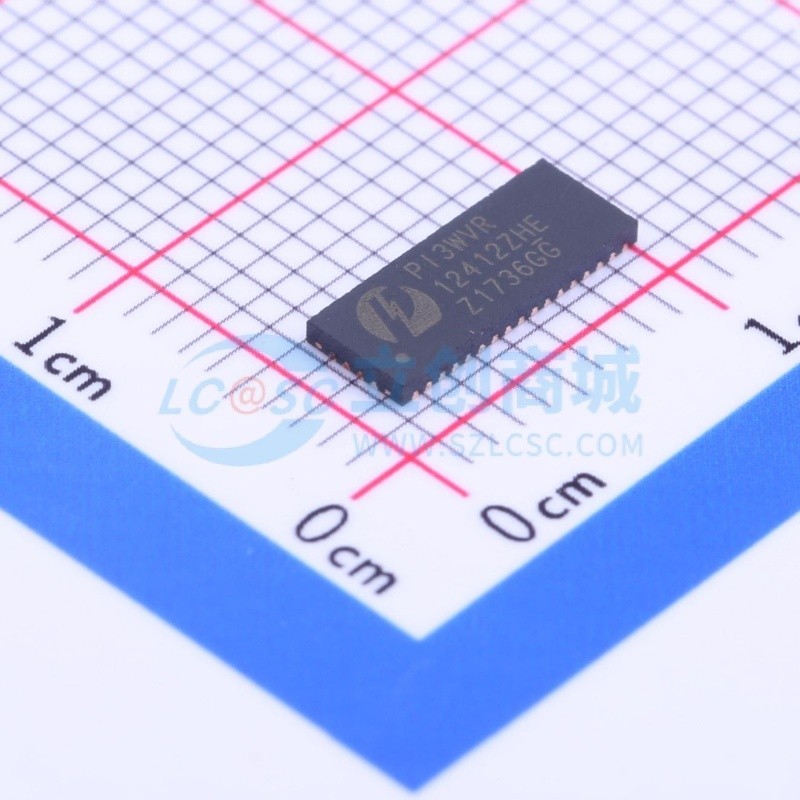 模拟开关多路复用器 PI3WVR12412ZHE TQFN-42 DIODES(美台) 原装
