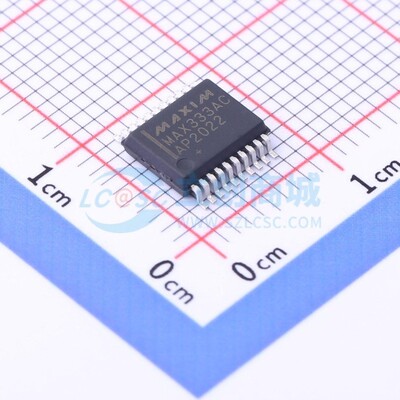 模拟开关多路复用器 MAX333ACAP+T SSOP-20 MAXIM(美信) 原装