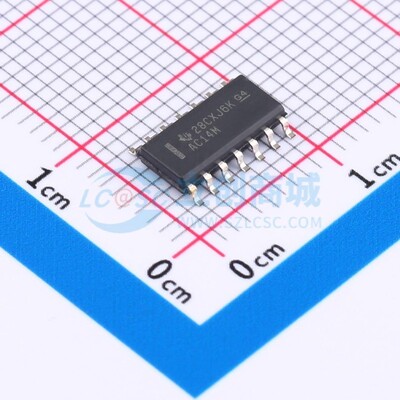 反相器 CD74AC14M SOIC-14 TI/德州 电子元器件配单原装正品