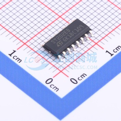 RS232芯片 ST202EBDR SOP-16 ST(意法半导体) 电子元器件配单
