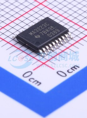RS232芯片 MAX3223CPWR TSSOP-20 TI/德州 电子元器件 原装正品