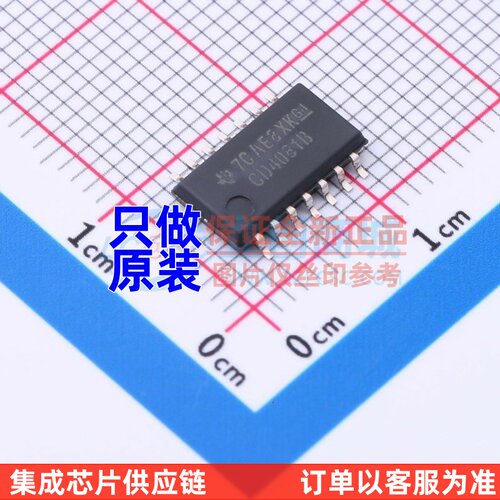 逻辑门 CD4081BNSR SO-14 TI/德州 电子元器件配单原装正品