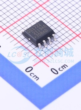 温度传感器 DS1722S+T&R SO-8 MAXIM(美信) 电子元件配单原装正品