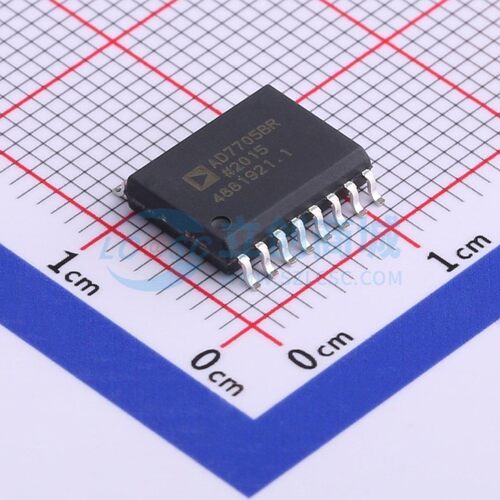 模数转换芯片ADC AD7705BRZ-REEL7 SOIC-16 ADI(亚德诺) 原装正品