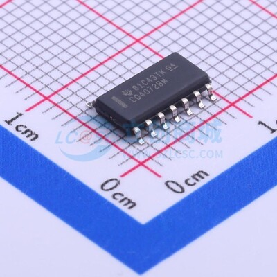 逻辑门 CD4072BM96 SOIC-14 TI/德州 电子元器件配单原装正品