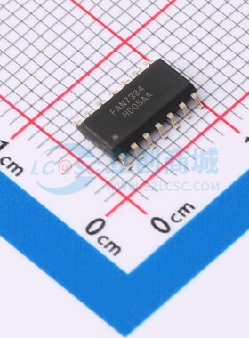 栅极驱动芯片 FAN7384MX SOP-14 onsemi(安森美) 电子元器件配单