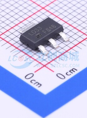 线性稳压器(LDO) LD1117S33TR SOT-223 ST(意法半导体) 原装正品
