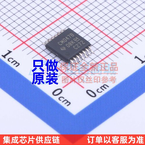 单稳态多谐振荡器 CD4047BPWR TSSOP-14 TI/德州 电子元器件配单