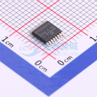 时钟发生器/频率合成器 CY22392FXIT TSSOP-16 CYPRESS(赛普拉斯)