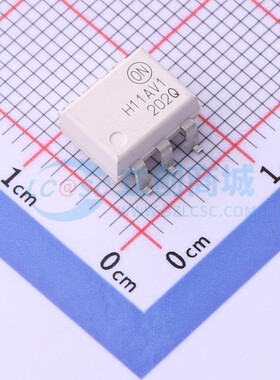 晶体管输出光耦 H11AV1SR2M SMD-6P onsemi(安森美) 电子元件配单