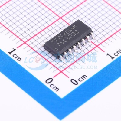 RS232芯片 SN75C3232DR SOIC-16 TI/德州 电子元器件配单原装正品