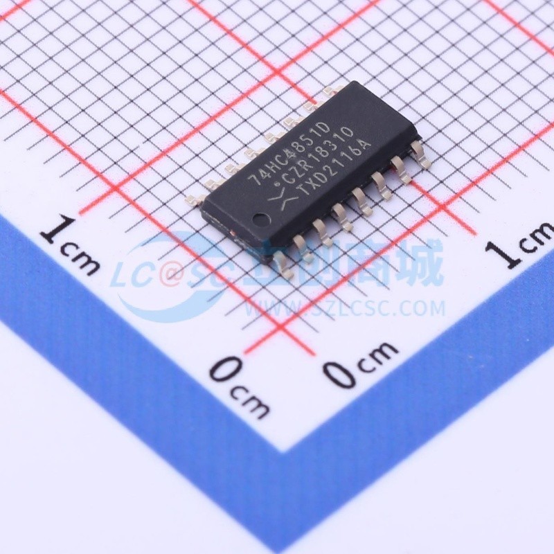 模拟开关/多路复用器 74HC4851D-Q100.118 SO-16 Nexperia(安世)